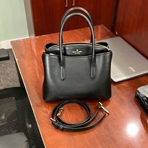 Kate spade medium Rory Satchel gentle used in saffiano  leather